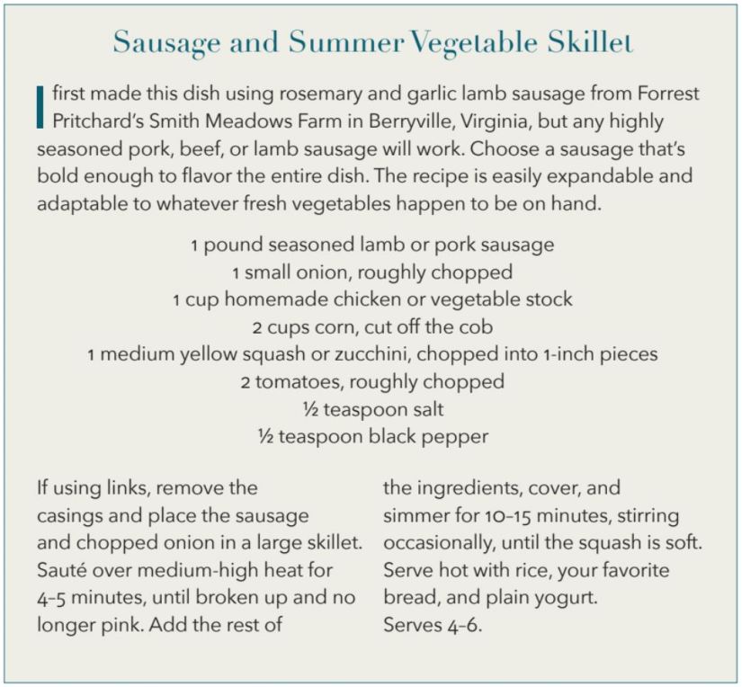 Summer Skillet Recipe